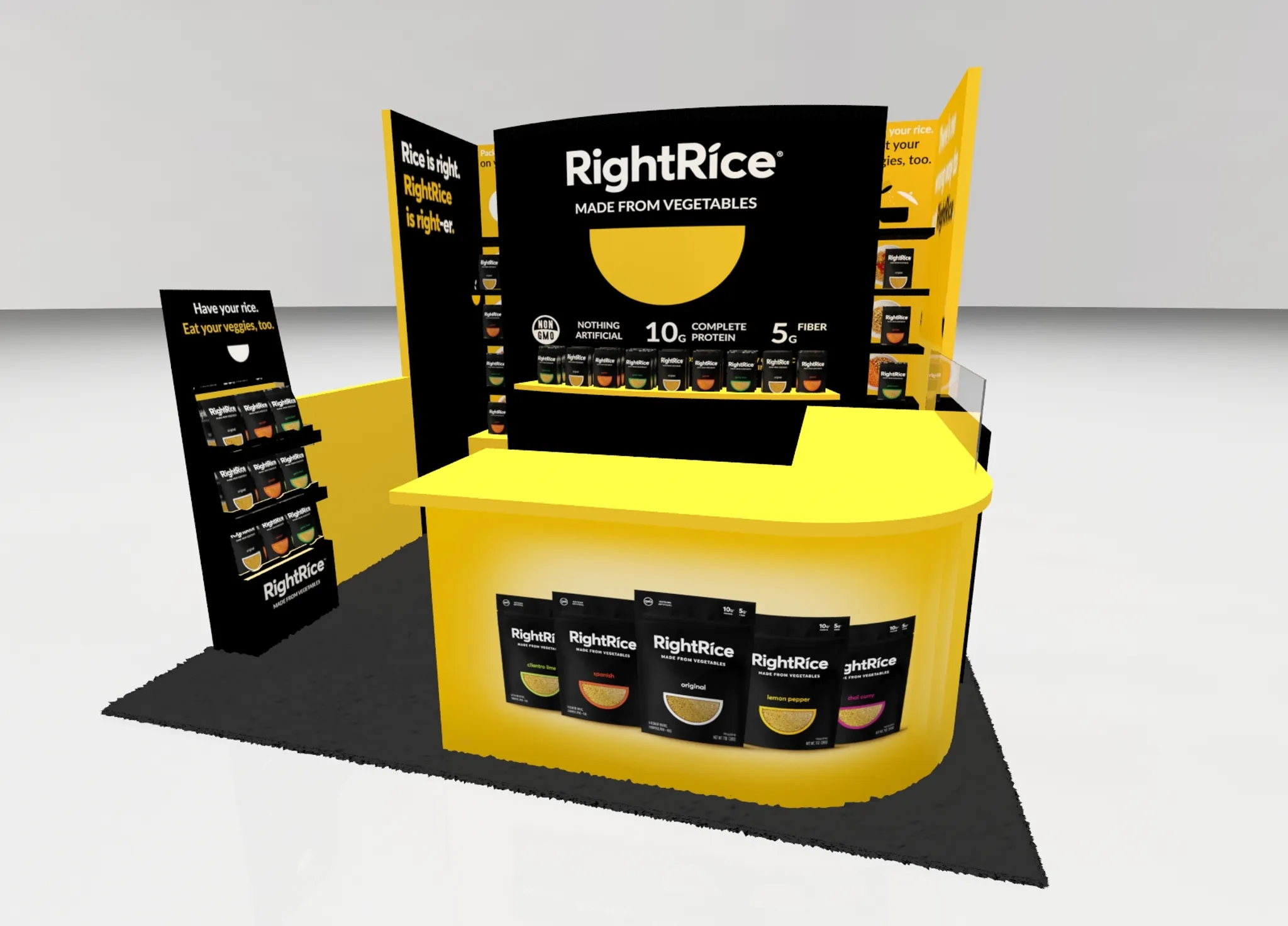 10x10 Inline booth design by Condit Exhibits